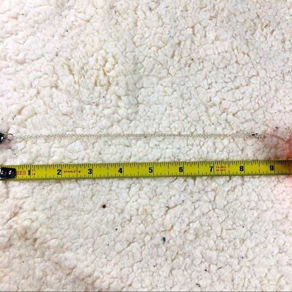 Gorgeous & unique Rainbow Geode Charm on 17 inch silver chain lgbtq - Picture 4 of 4